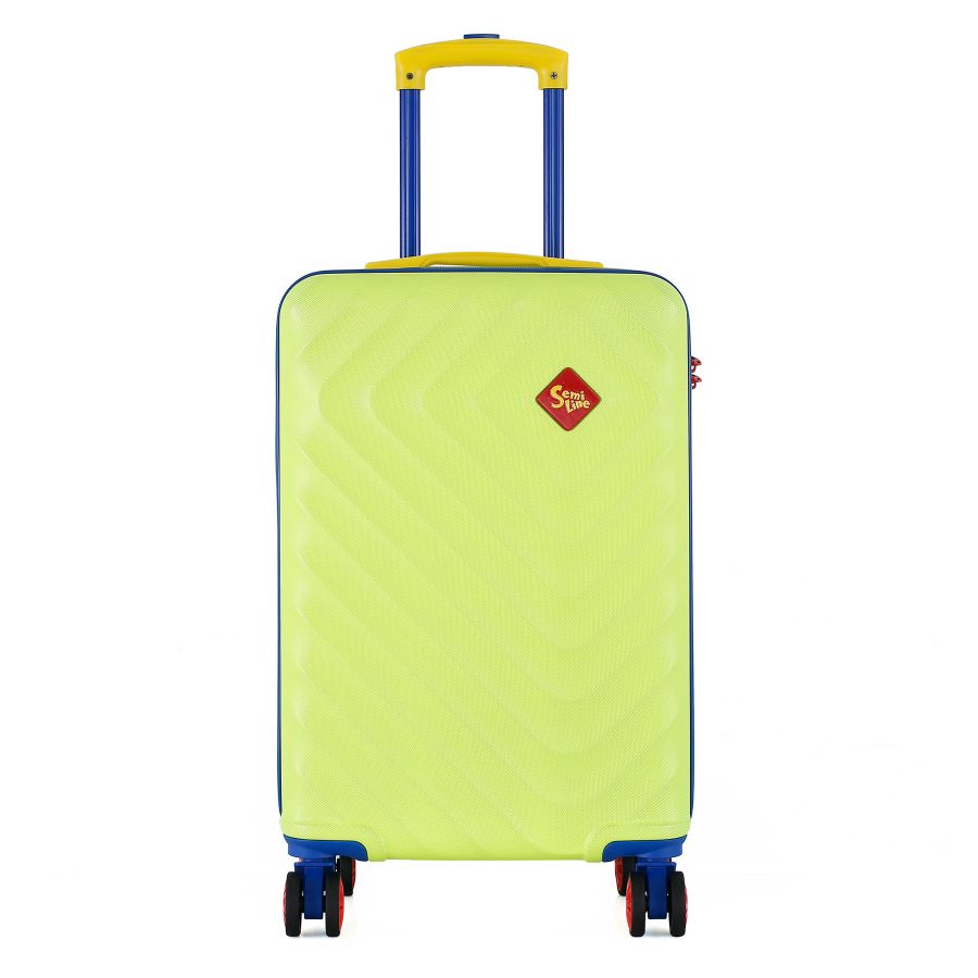 Чемодан малый для ручной клади Semi Line 20 (S) ABS-Plastic Lemon (T5803-1)