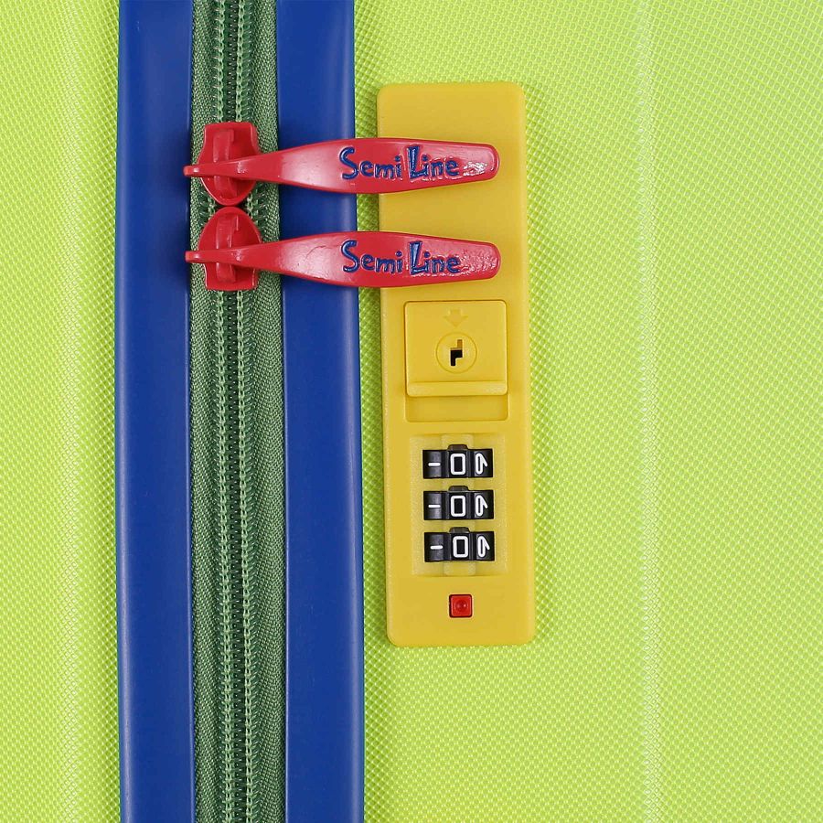 Чемодан малый для ручной клади Semi Line 20 (S) ABS-Plastic Lemon (T5803-1)