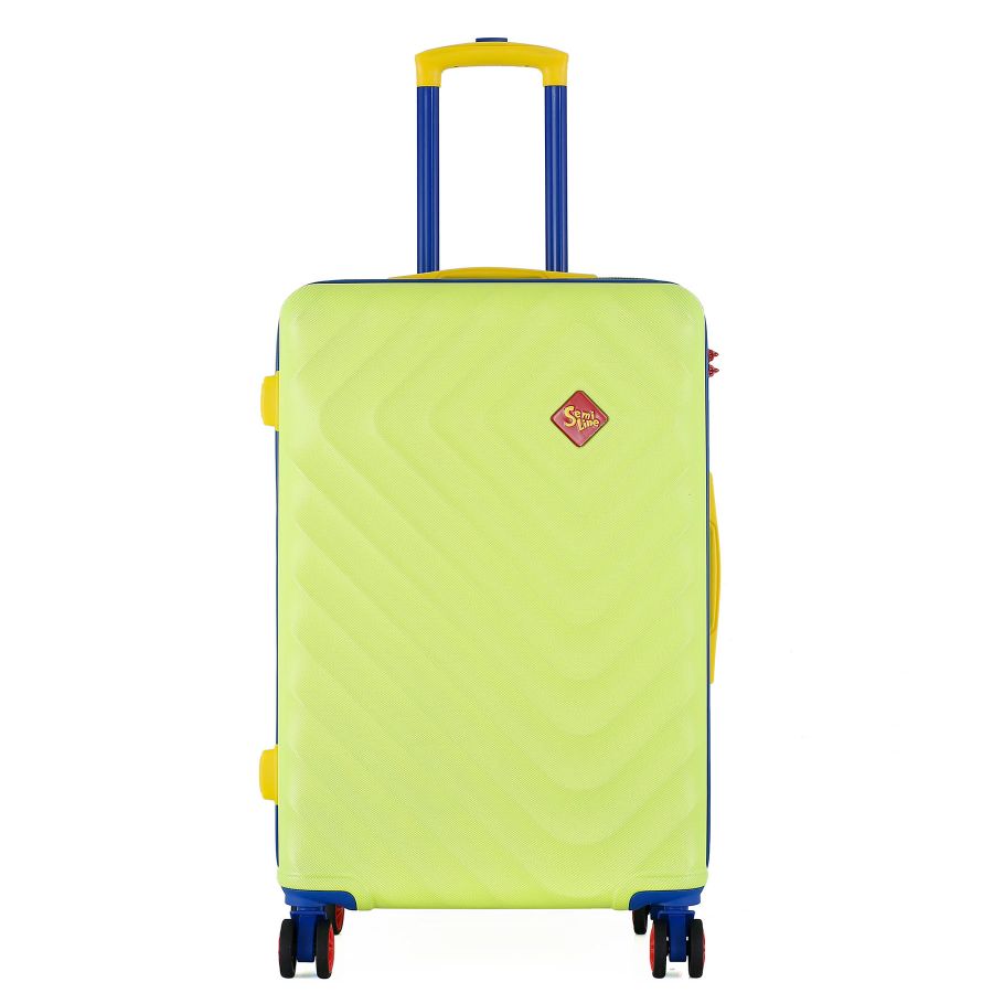 Чемодан средний Semi Line 24 дюйма (M) ABS-Plastic Lemon (T5803-2)