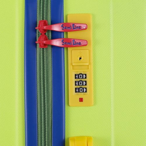 Чемодан средний Semi Line 24 дюйма (M) ABS-Plastic Lemon (T5803-2)