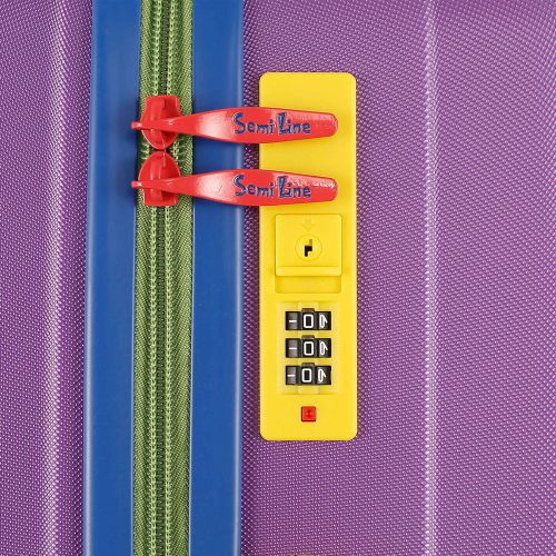 Чемодан малый ручная кладь Semi Line 20 (S) ABS-Plastic Purple (T5804-1)