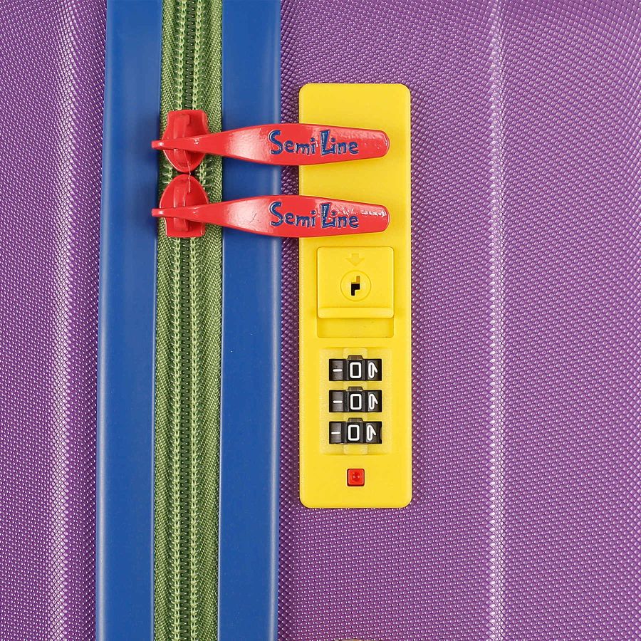 Чемодан малый ручная кладь Semi Line 20 (S) ABS-Plastic Purple (T5804-1)