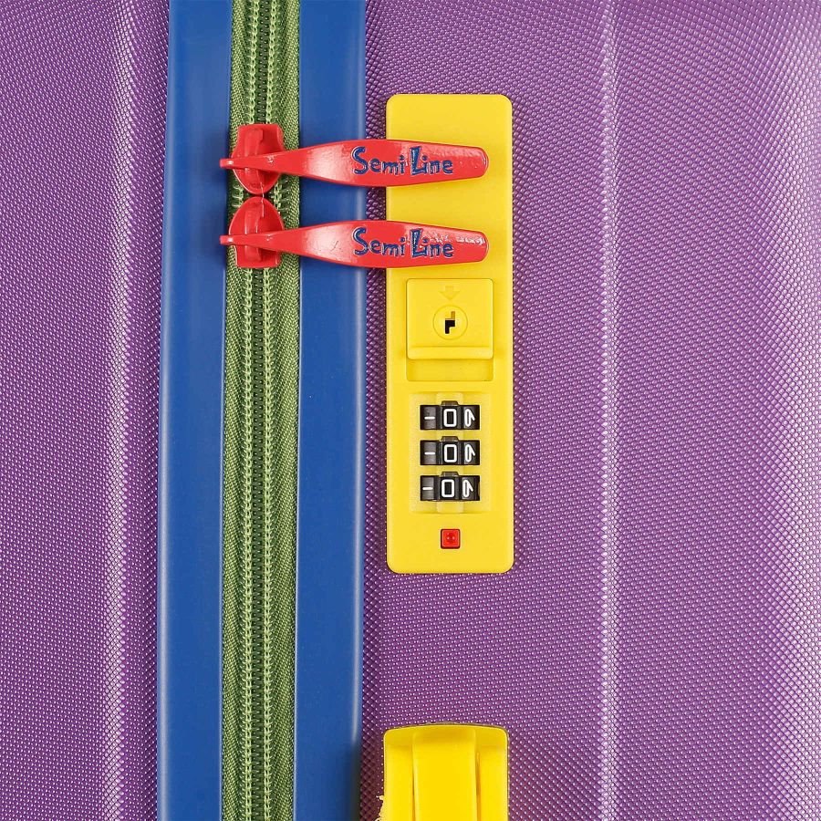Чемодан средний Semi Line 24 дюйма (M) ABS-Plastic Purple (T5804-2)