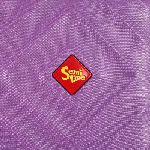 Чемодан средний Semi Line 24 дюйма (M) ABS-Plastic Purple (T5804-2)