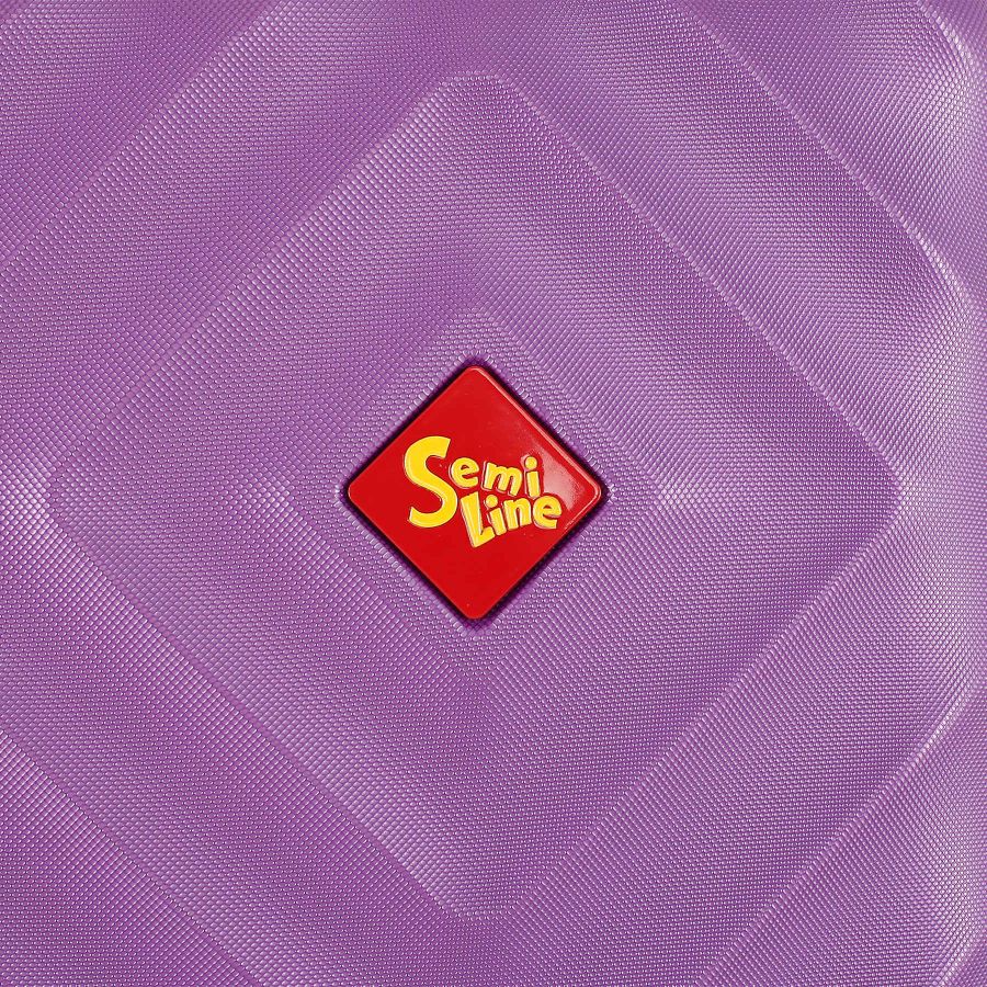 Чемодан средний Semi Line 24 дюйма (M) ABS-Plastic Purple (T5804-2)