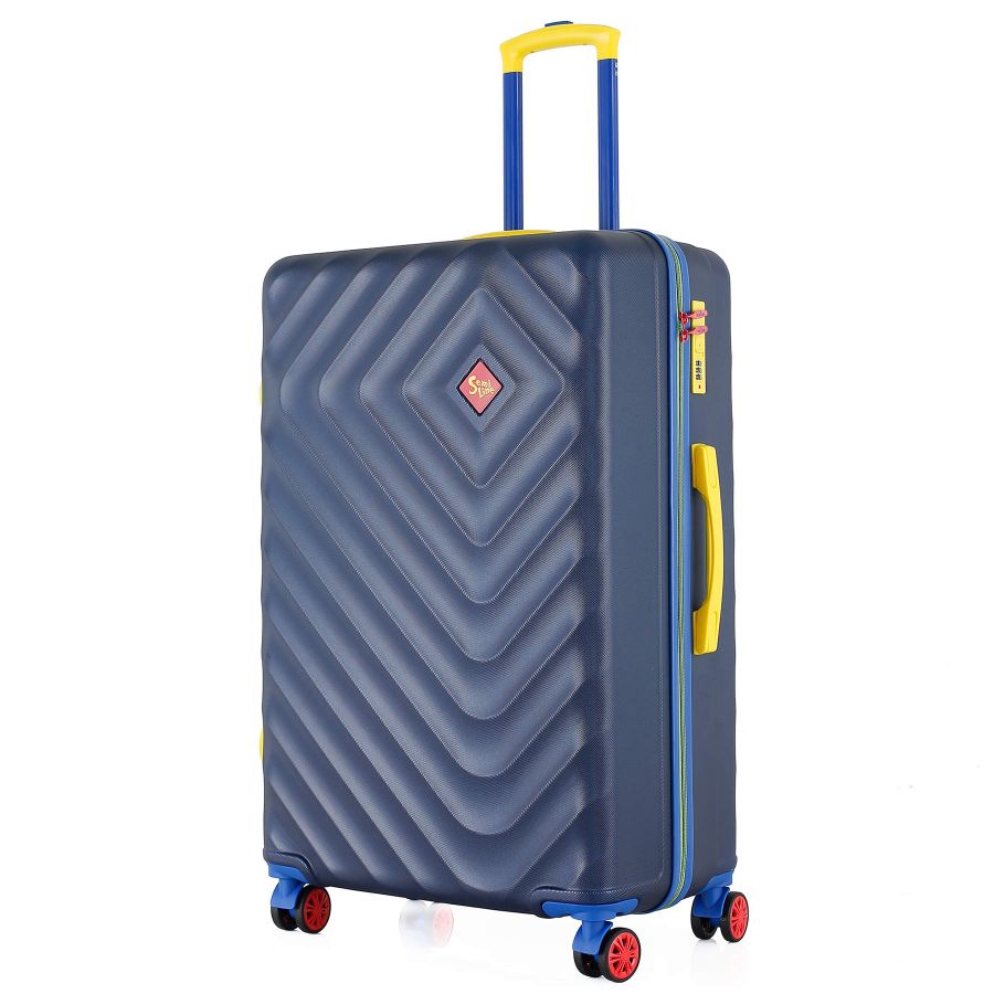 Чемодан средний Semi Line 24 дюйма (M) ABS-Plastic Blue (T5807-2)