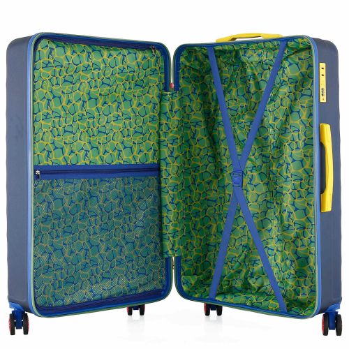 Чемодан большой Semi Line 28 дюймов (L) ABS-Plastic Blue (T5807-3)