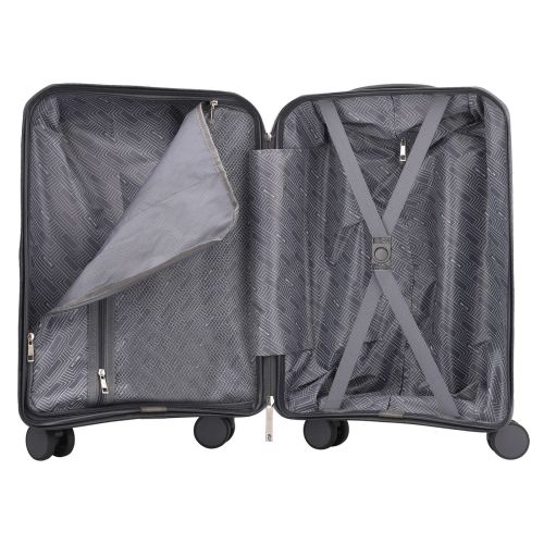 Чемодан малый для ручной клади Semi Line 20 (S) Polypropylene Graphite (T5835-1)