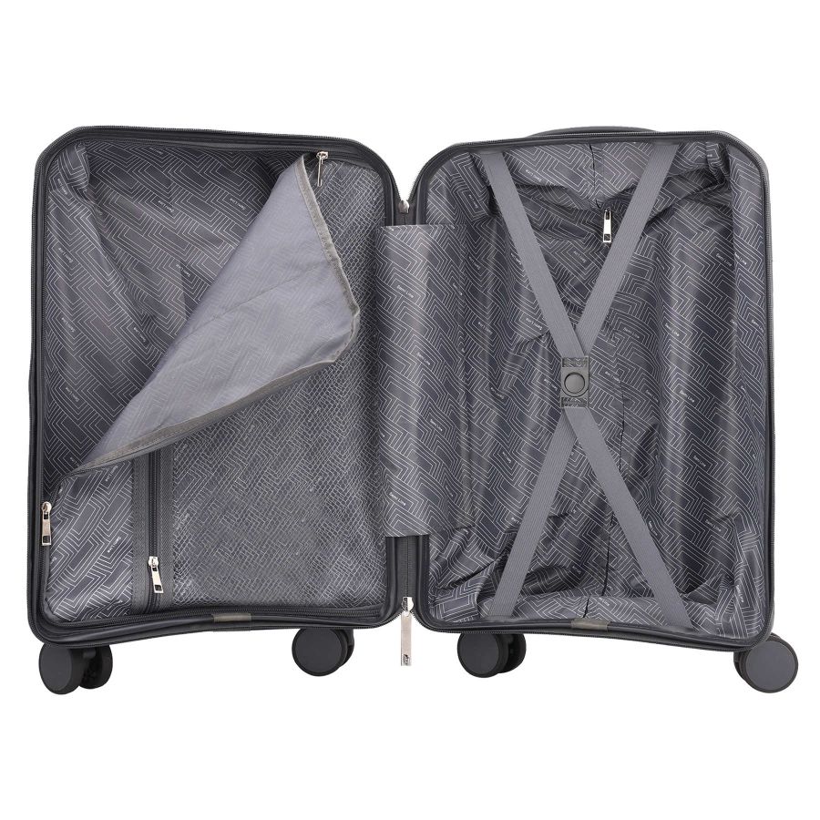 Чемодан малый для ручной клади Semi Line 20 (S) Polypropylene Graphite (T5835-1)