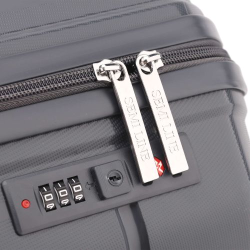 Чемодан малый для ручной клади Semi Line 20 (S) Polypropylene Graphite (T5835-1)