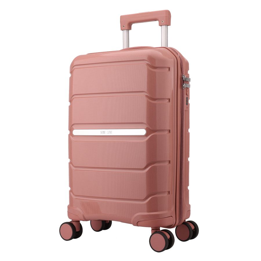 Чемодан малый ручная кладь Semi Line 20 (S) Polypropylene Pink (T5836-1)