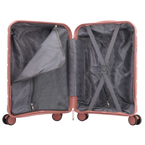 Чемодан малый ручная кладь Semi Line 20 (S) Polypropylene Pink (T5836-1)