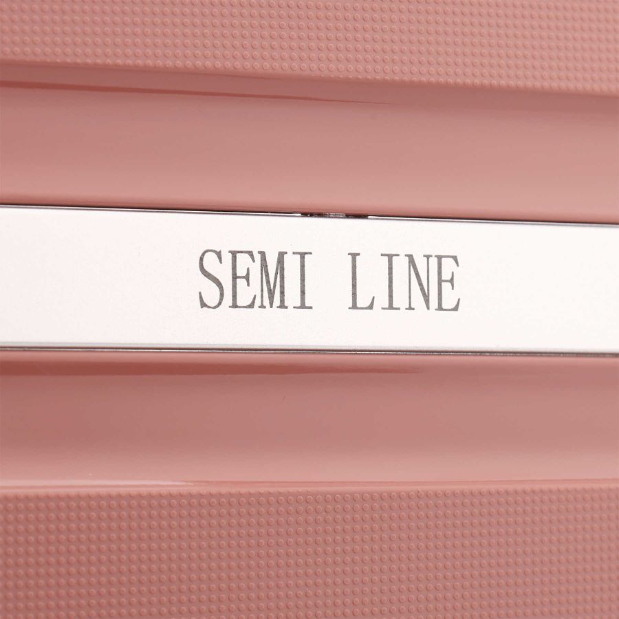 Чемодан малый ручная кладь Semi Line 20 (S) Polypropylene Pink (T5836-1)