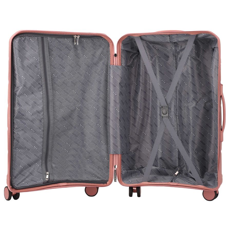 Чемодан средний Semi Line 24 дюйма (M) Polypropylene Pink (T5836-2)