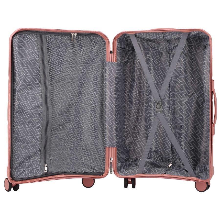 Чемодан большой Semi Line 28 дюймов (L) Polypropylene Pink (T5836-3)