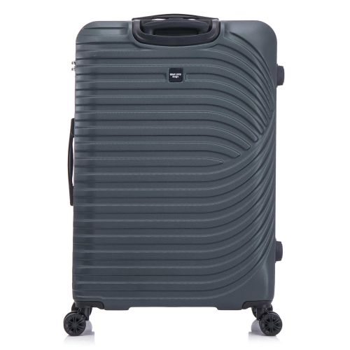 Чемодан средний Semi Line 24 дюйма (M) ABS-Plastic Navy-Green (T5865-2)