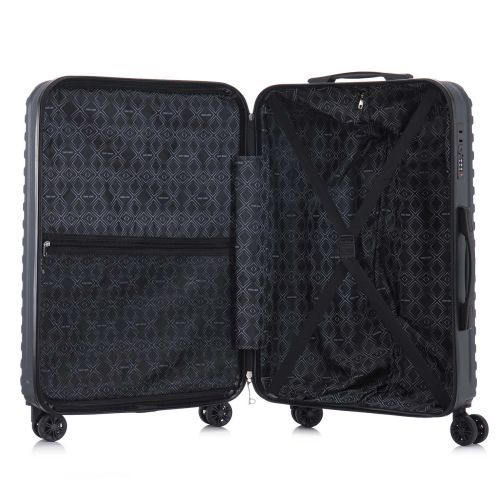 Чемодан средний Semi Line 24 дюйма (M) ABS-Plastic Navy-Green (T5865-2)