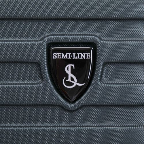Чемодан средний Semi Line 24 дюйма (M) ABS-Plastic Navy-Green (T5865-2)