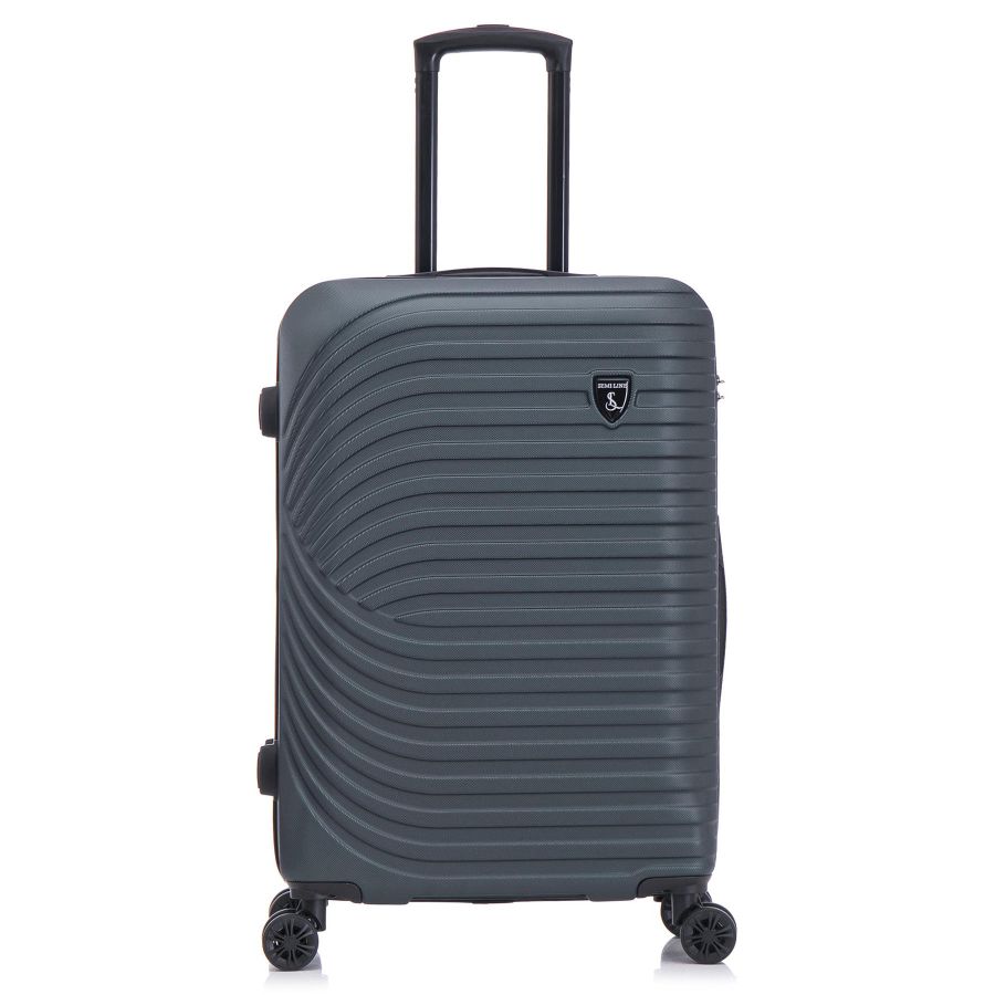 Чемодан большой Semi Line 28 дюймов (L) ABS-Plastic Navy-Green (T5865-3)