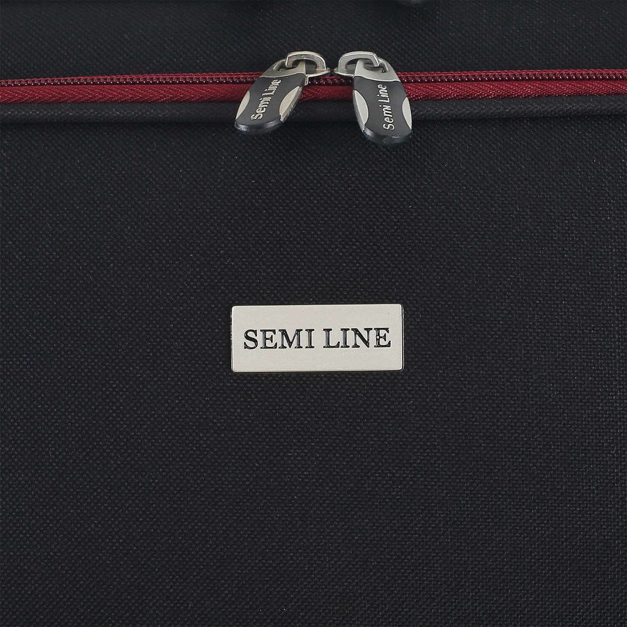 Чемодан малый для ручной клади Semi Line 20 (S) Polyester Black (T5680-1)