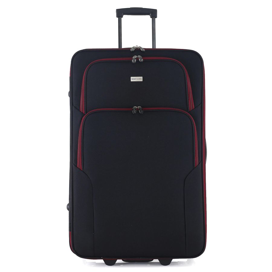 Чемодан средний Semi Line 24 дюйма (M) Polyester Black (T5680-3)