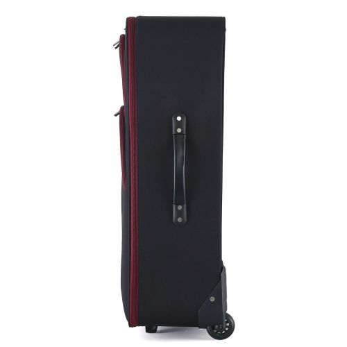 Чемодан средний Semi Line 24 дюйма (M) Polyester Black (T5680-3)