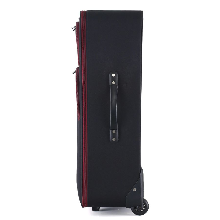 Чемодан средний Semi Line 24 дюйма (M) Polyester Black (T5680-3)