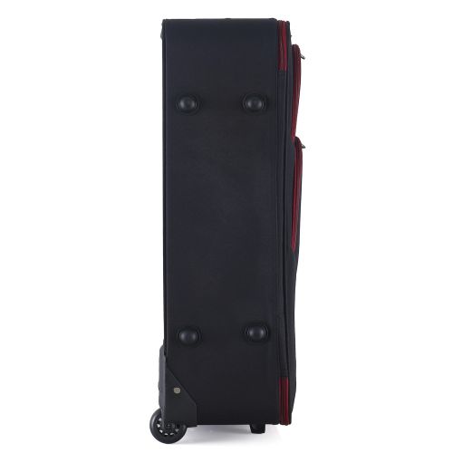 Чемодан средний Semi Line 24 дюйма (M) Polyester Black (T5680-3)
