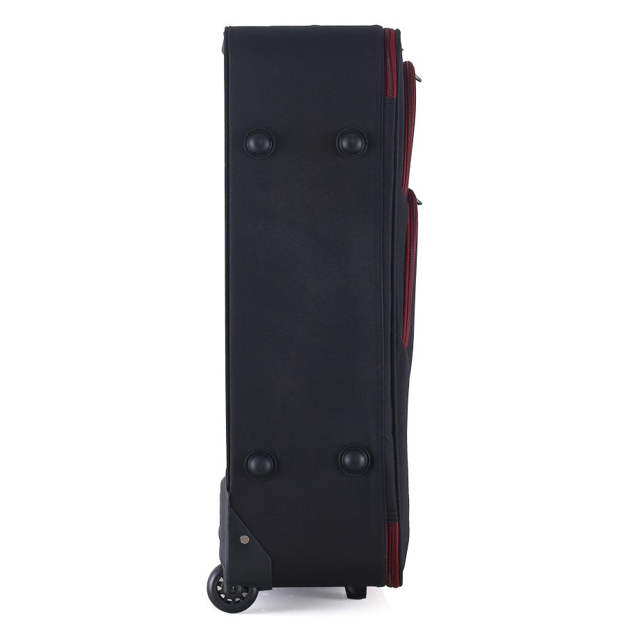 Чемодан средний Semi Line 24 дюйма (M) Polyester Black (T5680-3)