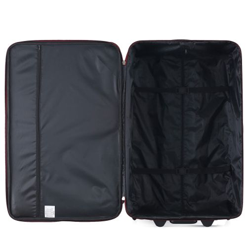 Чемодан средний Semi Line 24 дюйма (M) Polyester Black (T5680-3)