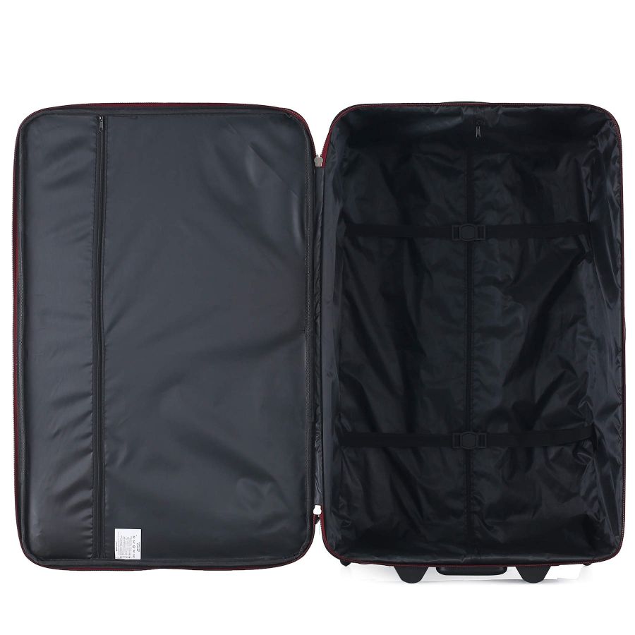 Чемодан средний Semi Line 24 дюйма (M) Polyester Black (T5680-3)