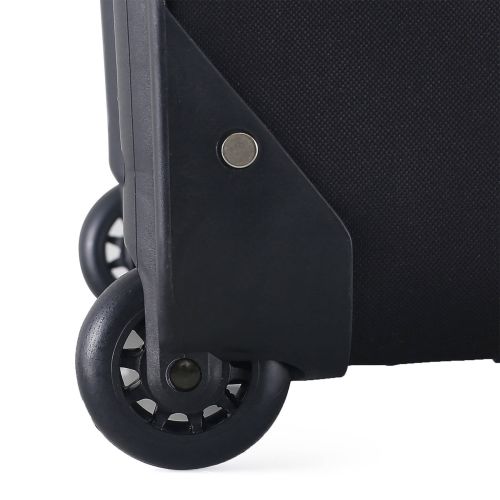 Чемодан средний Semi Line 24 дюйма (M) Polyester Black (T5680-3)