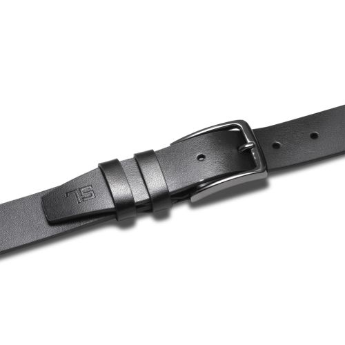 Ремень мужской кожаный Semi Line Black (P8230-0 XL)