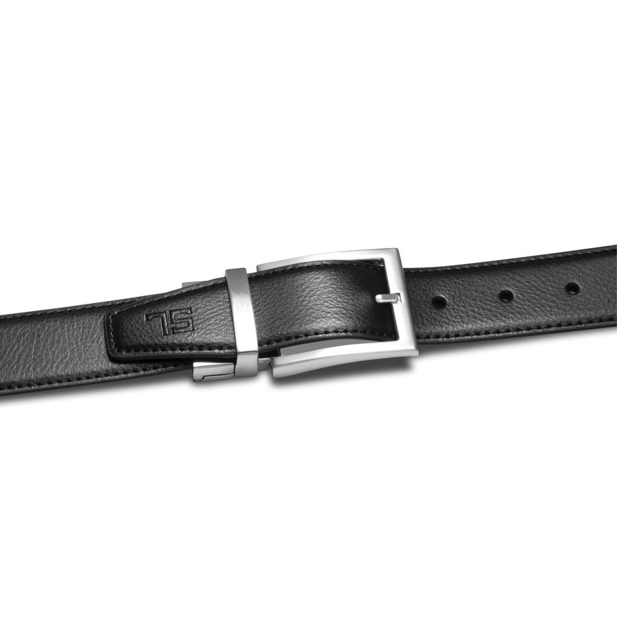 Ремень мужской кожаный Semi Line Black/Brown (P8231-0 L)