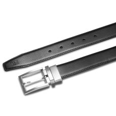 Ремень мужской кожаный Semi Line Black/Brown (P8231-0 XL)