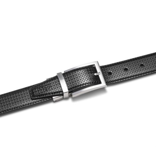 Ремень мужской кожаный Semi Line Black/Brown (P8232-0 L)