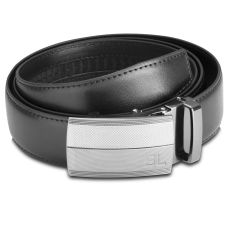 Ремень мужской кожаный Semi Line Black (P8235-0 S)