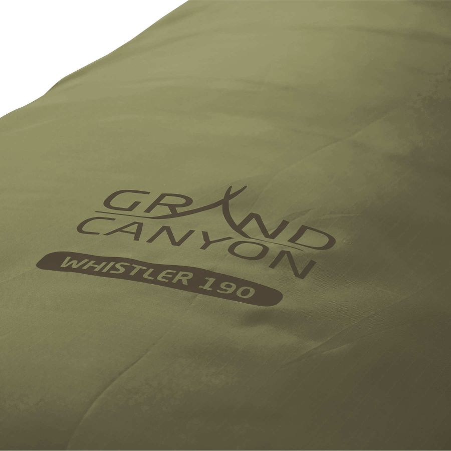 Спальный мешок Grand Canyon Whistler 190 13°C Capulet Olive Left (340018)