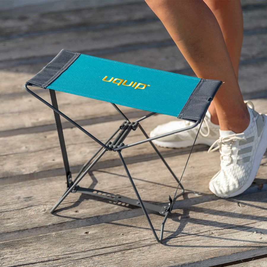 Стульчик розкладной Uquip Fancy Blue/Grey (244017)