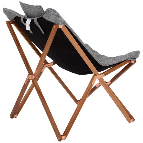 Кресло раскладное Bo-Camp Bloomsbury M Grey (1200369)