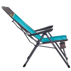 Кресло раскладное Uquip Justy XL Blue/Grey (244037)