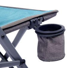 Кресло раскладное Uquip Justy XL Blue/Grey (244037)