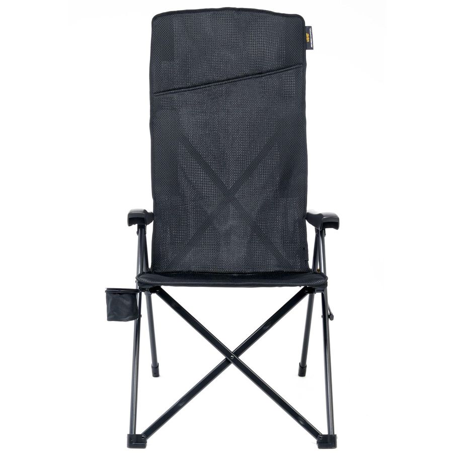 Кресло раскладное Uquip Justy XL Black (244053)