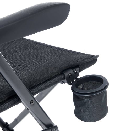 Кресло раскладное Uquip Justy XL Black (244053)