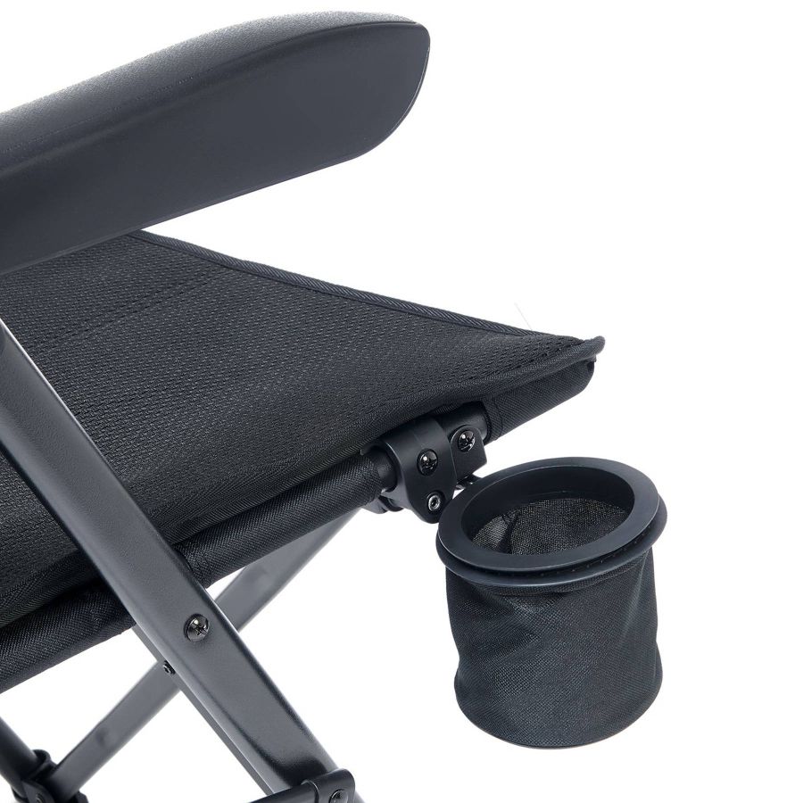 Кресло раскладное Uquip Justy XL Black (244053)