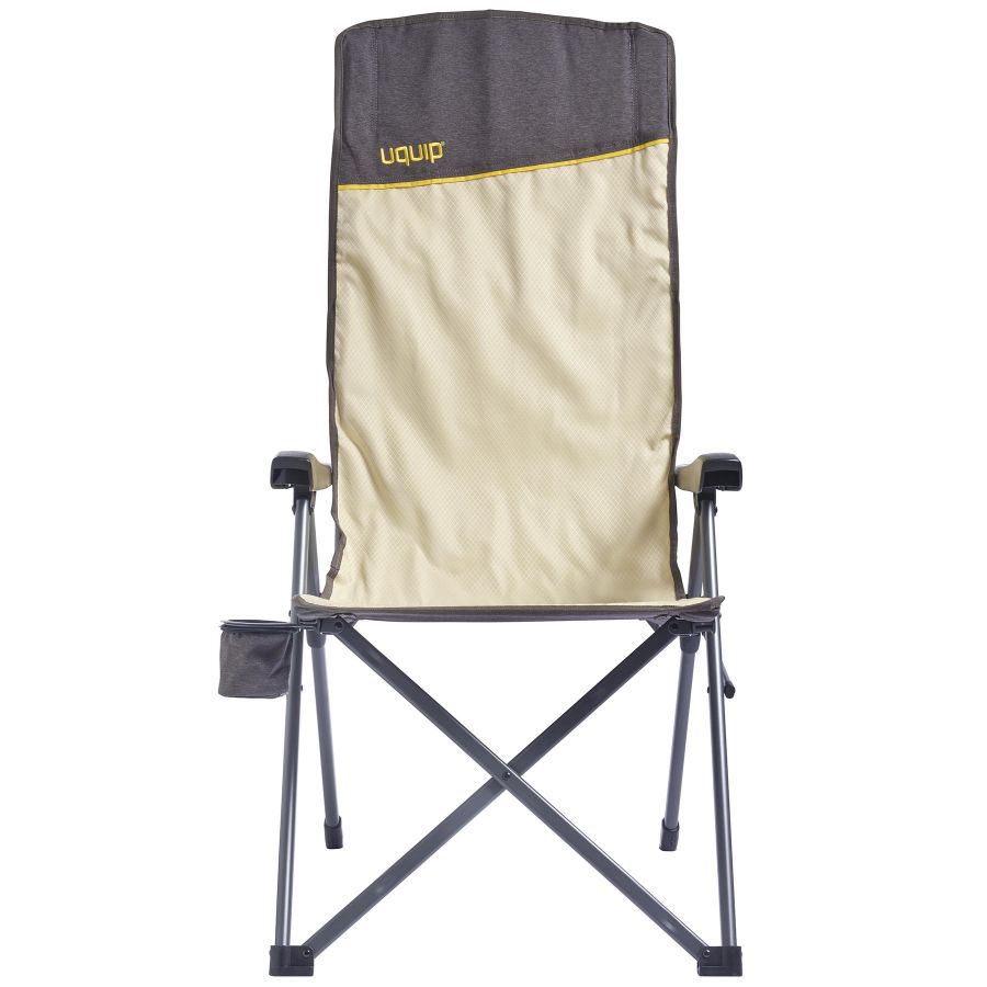 Кресло раскладное Uquip Justy XL Sand/Grey (244045)
