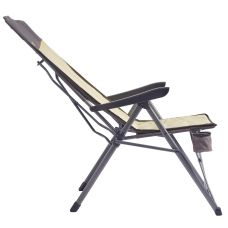 Кресло раскладное Uquip Justy XL Sand/Grey (244045)
