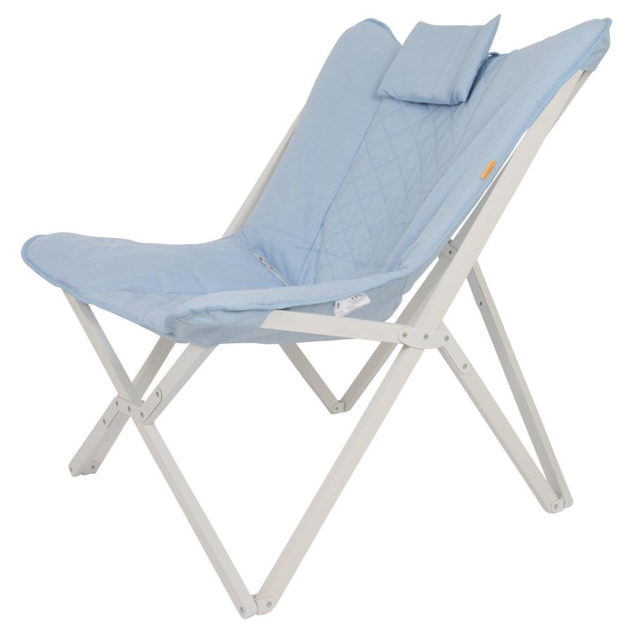 Кресло раскладное Bo-Camp Gordes L Pastel Blue (1200371)
