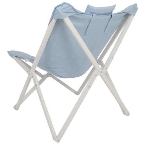 Кресло раскладное Bo-Camp Gordes L Pastel Blue (1200371)