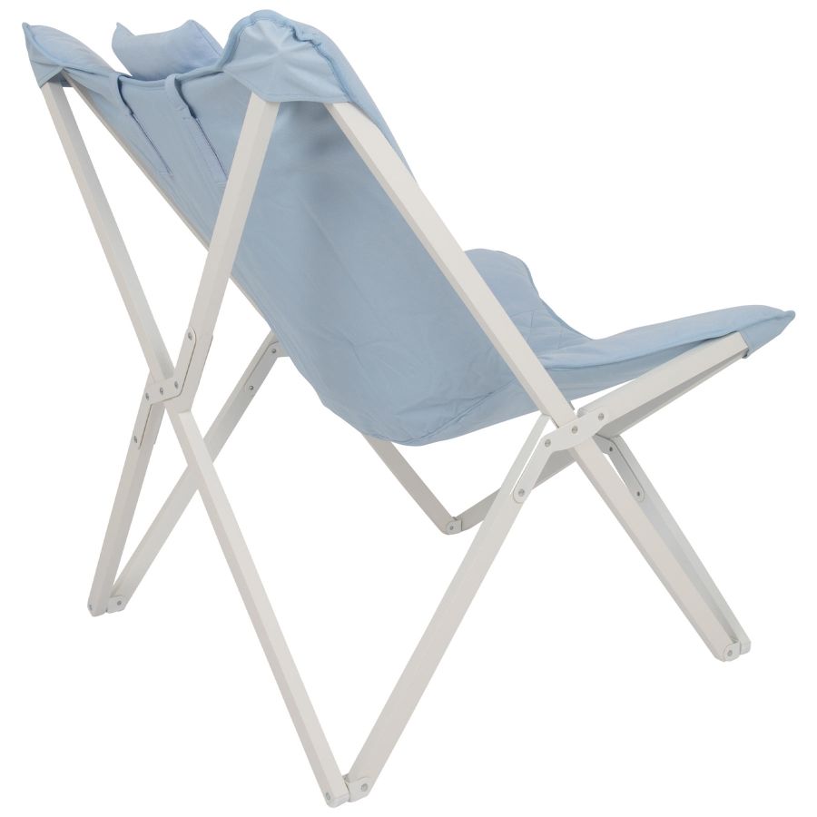 Кресло раскладное Bo-Camp Gordes L Pastel Blue (1200371)